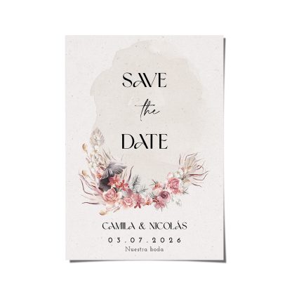 save-the-date-app-web-boho-chic