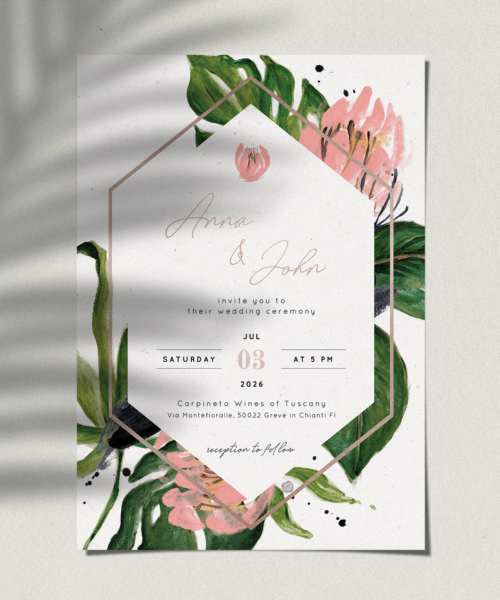 save-the-date-invitacion-digital-regalos-15-años-boda-casamiento-flores-tropical