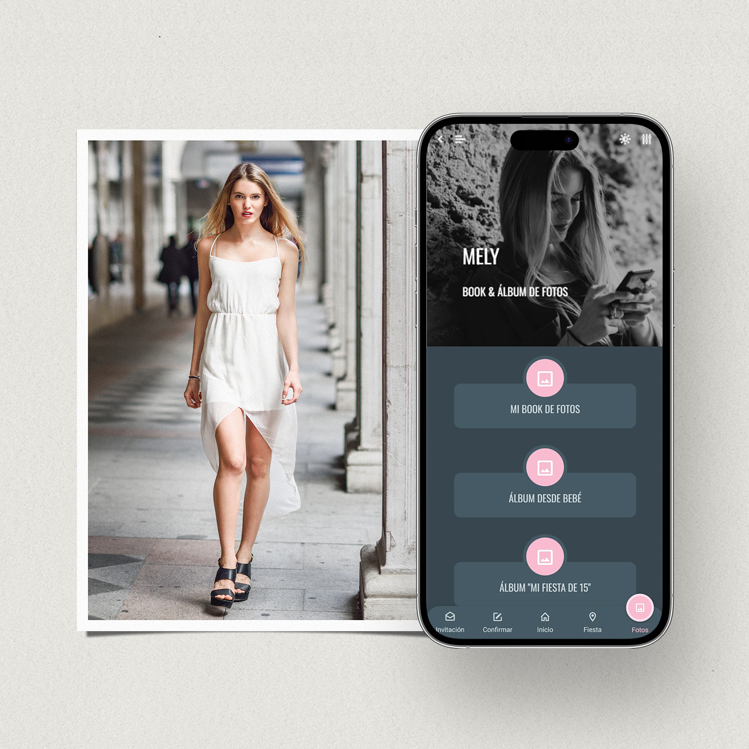 modulo-fotos-album-book-para-app-invitacion-evento
