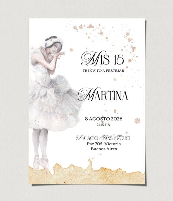 tarjetas-invitaciones-digitales-interactivas-cumpleaños-15-años-dulces-16-bat-mitzvah-original-elegante-bailarina