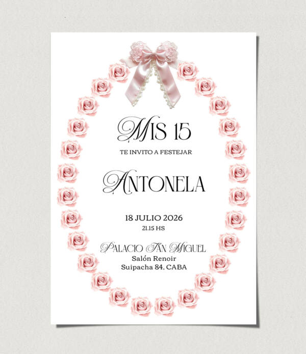 tarjetas-invitaciones-digitales-interactivas-cumpleaños-15-años-dulces-16-bat-mitzvah-original-elegante-rococo-rosas
