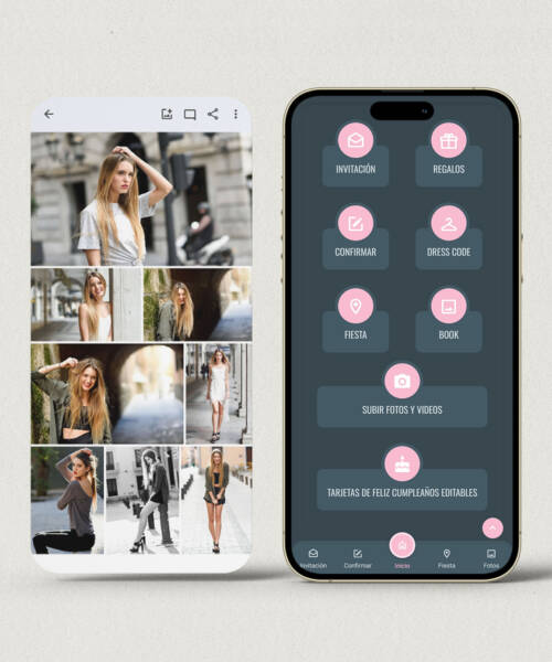 Subir fotos y videos