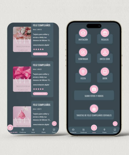 +30 Tarjetas de feliz cumpleaños editables